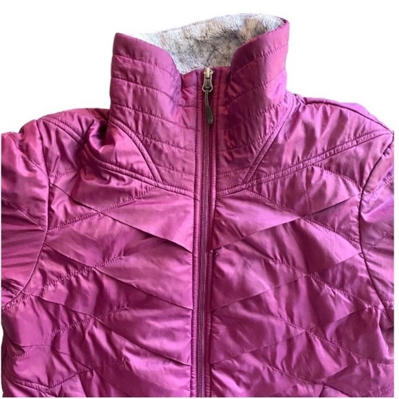 Columbia Sportswear Fuchsia Plum Jacket Kaleidoscope II Insulated M quilted zip - Picture 7 of 11